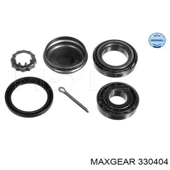 33-0404 Maxgear cojinete de rueda trasero