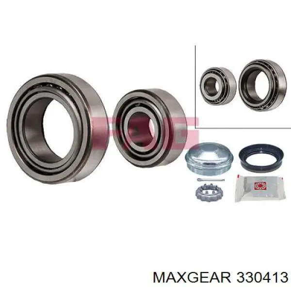 Cojinete de rueda trasero Volkswagen Jetta 2 19E, 1G2, 165, 167