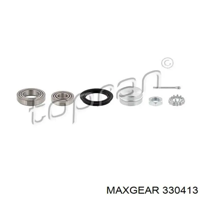 Cojinete de rueda trasero Volkswagen Jetta 2 19E, 1G2, 165, 167