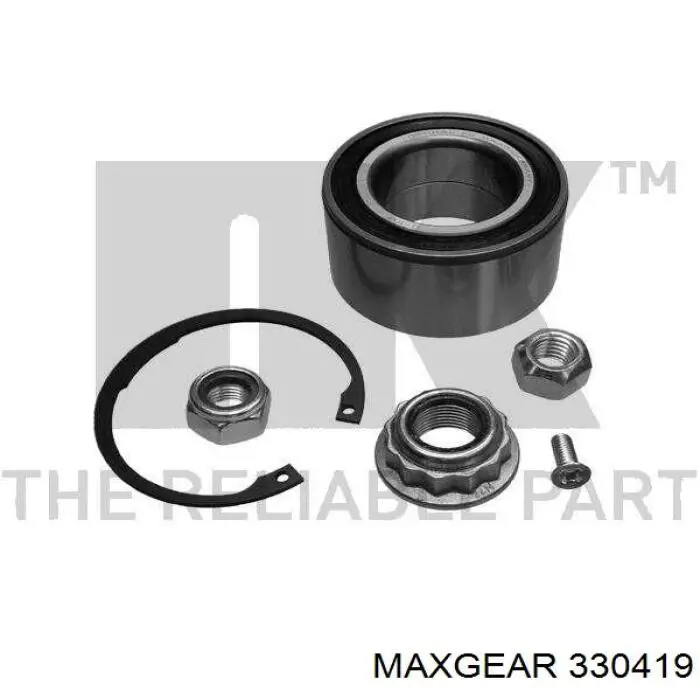 33-0419 Maxgear cojinete de rueda delantero