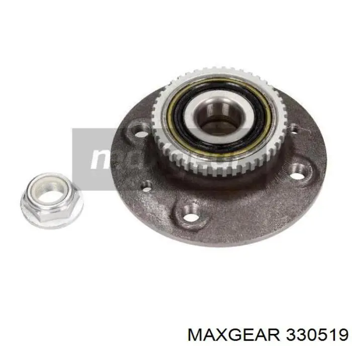 33-0519 Maxgear cubo de rueda trasero