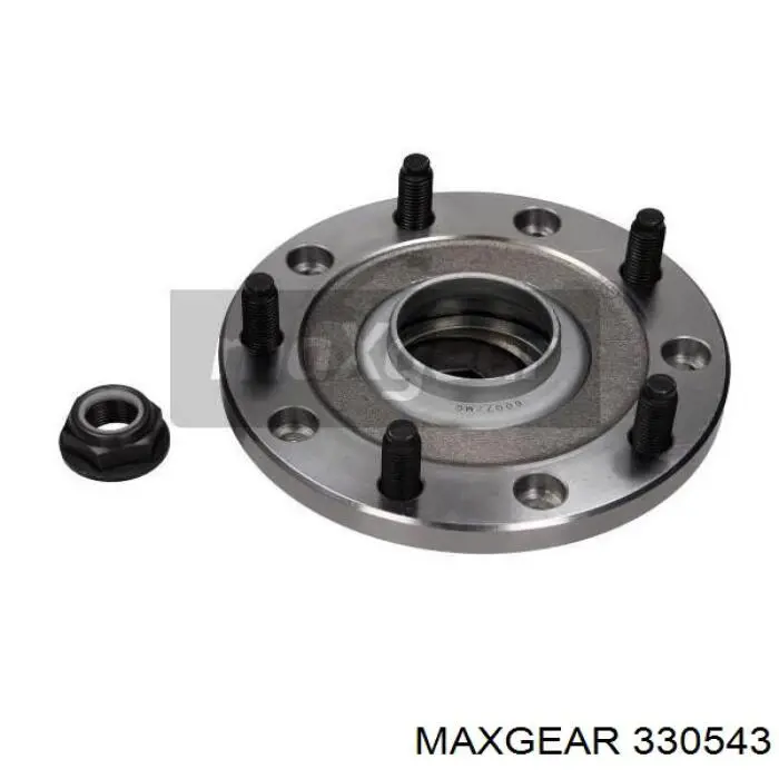 33-0543 Maxgear cubo de rueda trasero