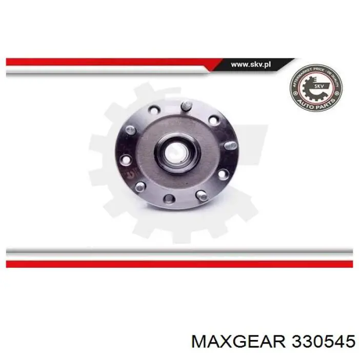 Comprar 330545 Maxgear Cubo de rueda, Eje trasero