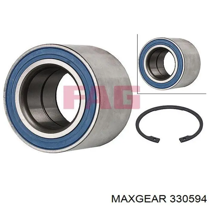 33-0594 Maxgear cojinete de rueda delantero/trasero