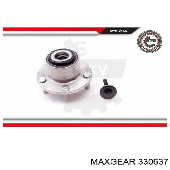 33-0637 Maxgear cubo de rueda delantero