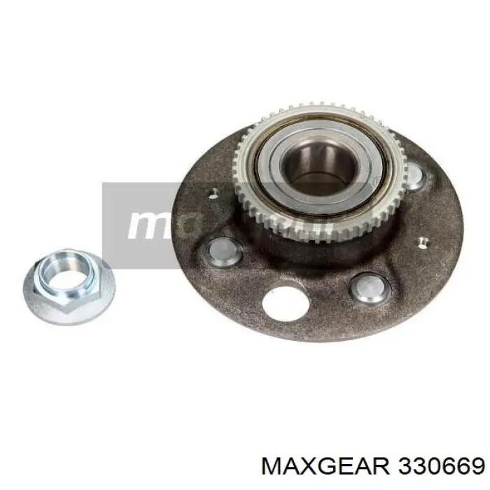 33-0669 Maxgear cubo de rueda trasero