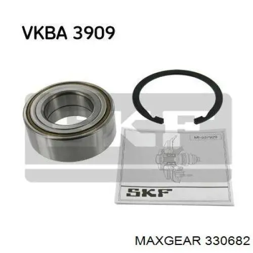 33-0682 Maxgear cojinete de rueda delantero