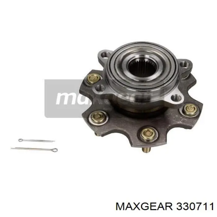 33-0711 Maxgear cubo de rueda trasero