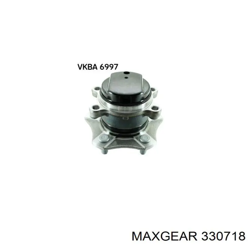 33-0718 Maxgear cubo de rueda trasero