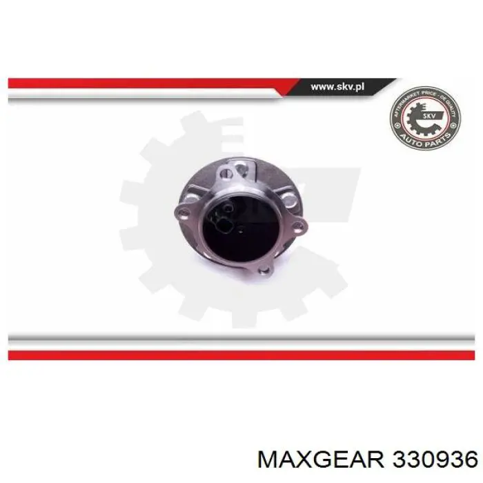 33-0936 Maxgear cubo de rueda trasero