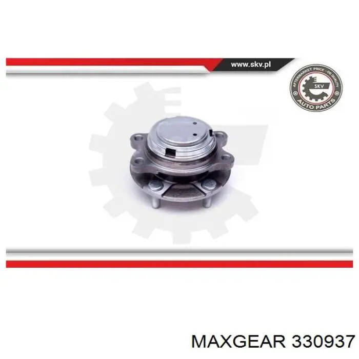 330937 Maxgear cubo de rueda delantero