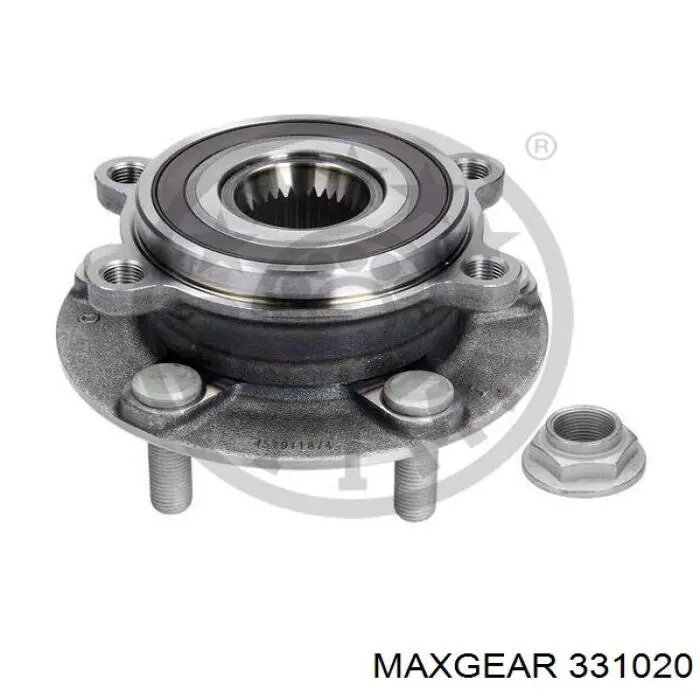 33-1020 Maxgear cubo de rueda delantero