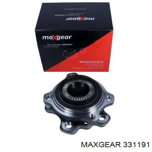 33-1191 Maxgear cubo de rueda trasero