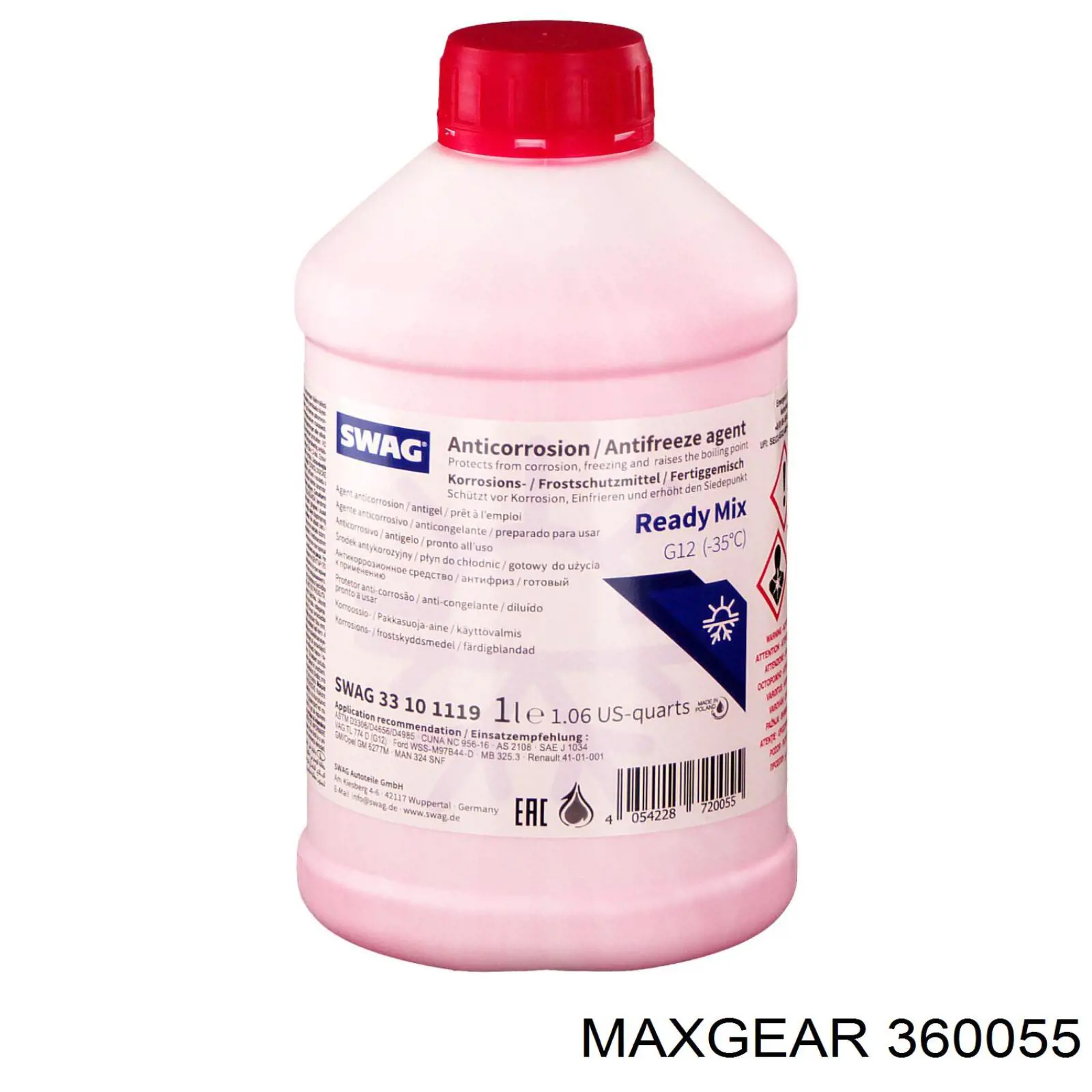 Comprar 360055 Maxgear Liquido anticongelante 