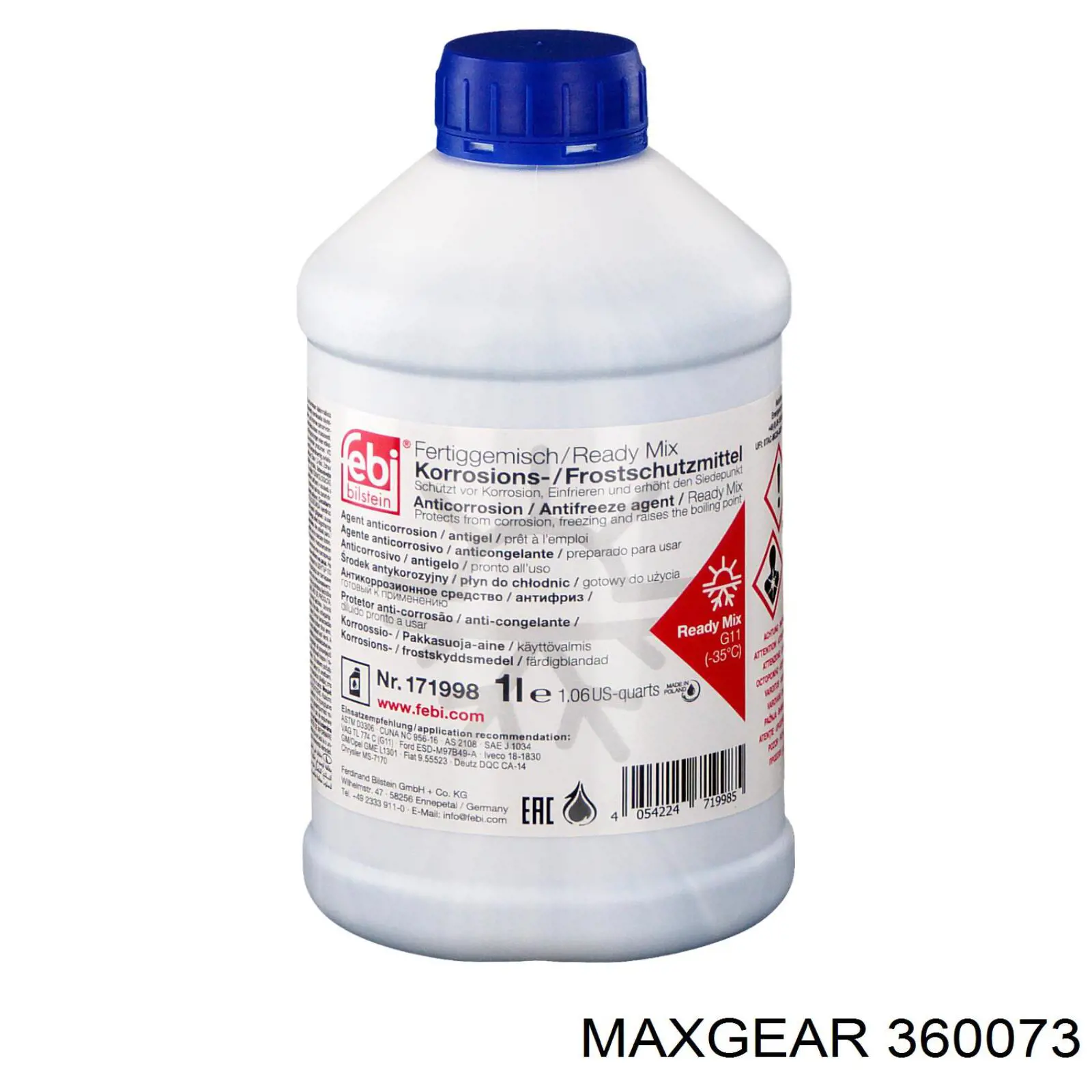 Liquido refrigerante 0009890825S1 Mercedes
