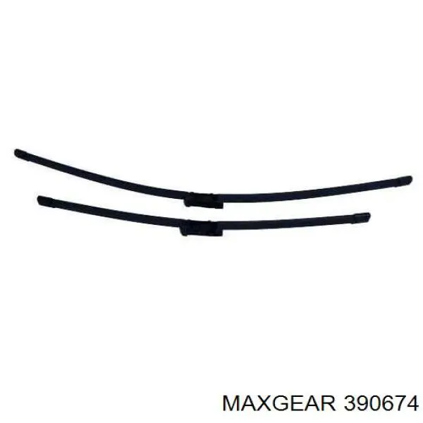 Escobillas de limpiaparabrisas delanteras VAG 3G8998002B