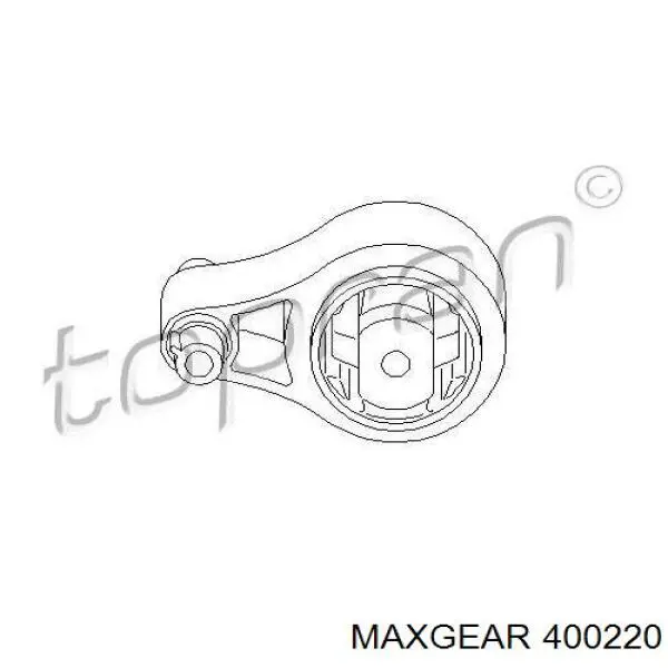 40-0220 Maxgear soporte de motor trasero