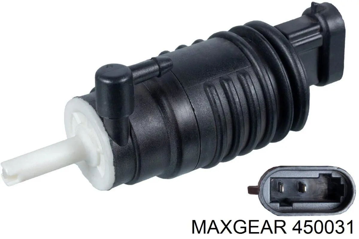 Comprar 2070 Metalcaucho Bomba de agua limpiaparabrisas, delantera