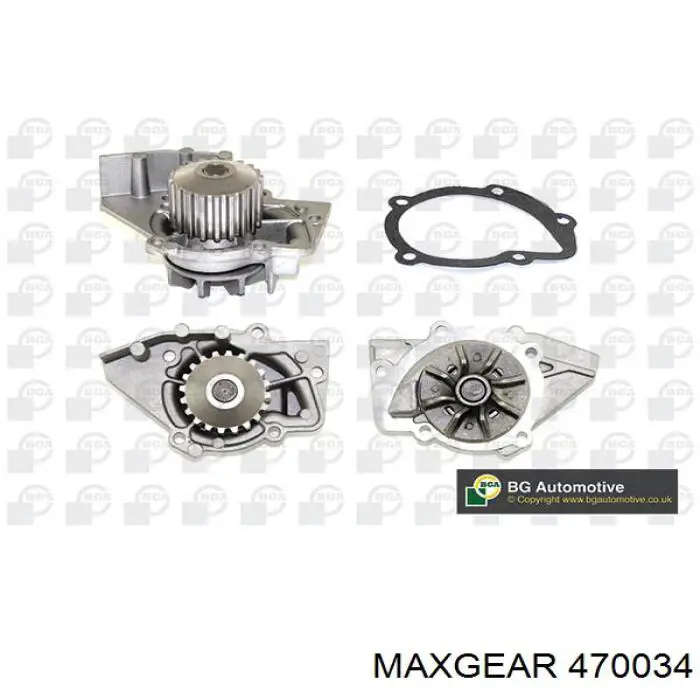 Bomba de agua Peugeot 406 8B