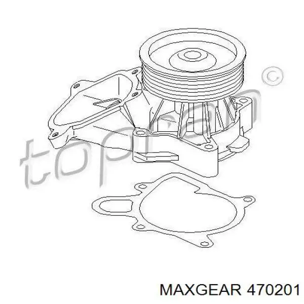 47-0201 Maxgear bomba de agua