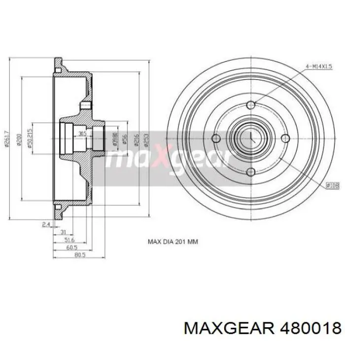 48-0018 Maxgear bomba hidráulica de dirección