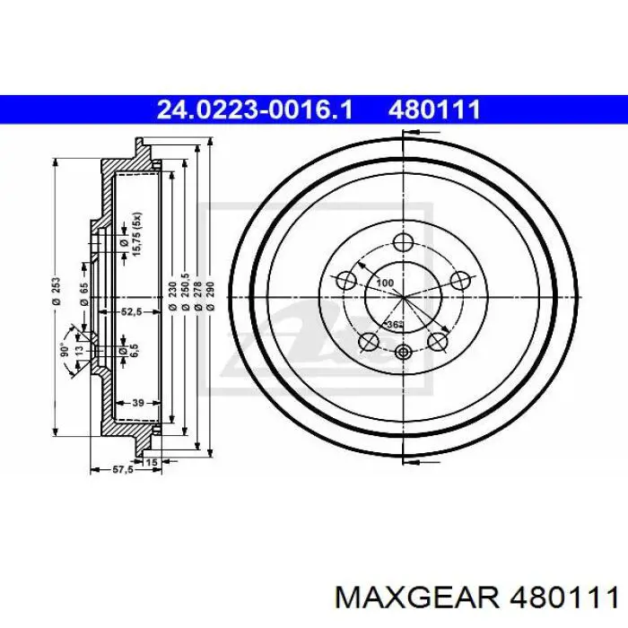 48-0111 Maxgear bomba hidráulica de dirección