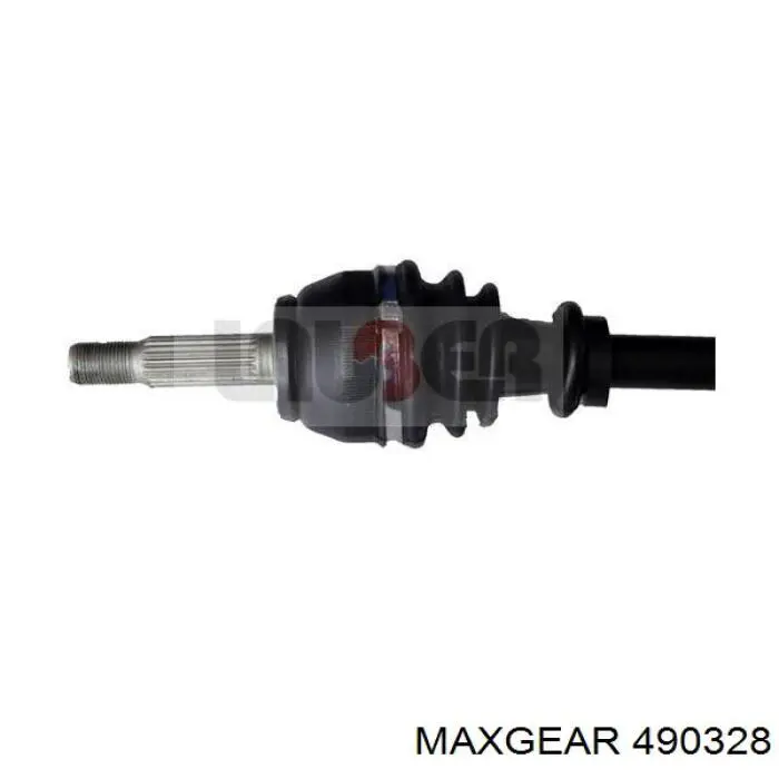 Semieje delantero izquierdo 7701351801 Renault (RVI)