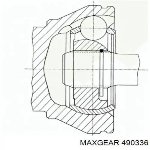 Junta homocinética exterior delantera Chevrolet Aveo 2 T250, T255