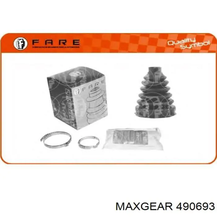 49-0693 Maxgear fuelle, árbol de transmisión delantero interior