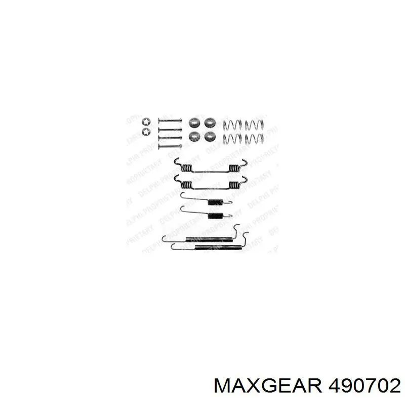 49-0702 Maxgear fuelle, árbol de transmisión delantero exterior