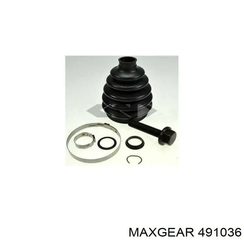 491036 Maxgear fuelle, árbol de transmisión delantero exterior