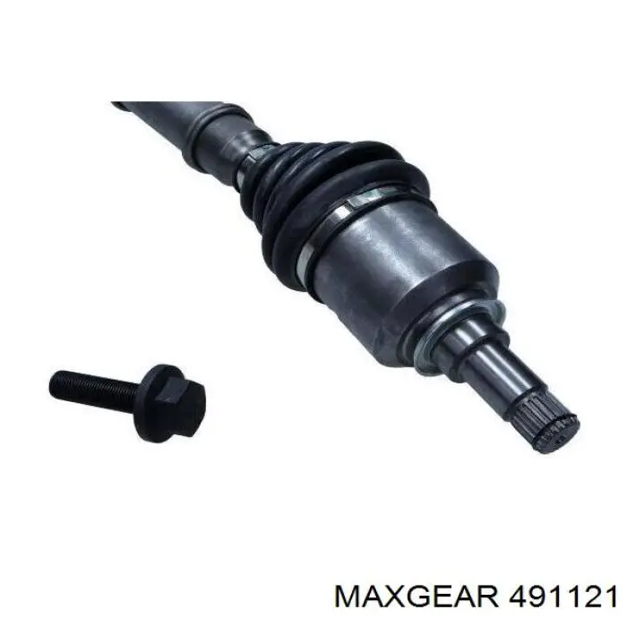 Semieje delantero izquierdo TDS0073 Magneti Marelli