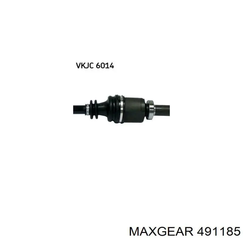 49-1185 Maxgear árbol de transmisión delantero derecho