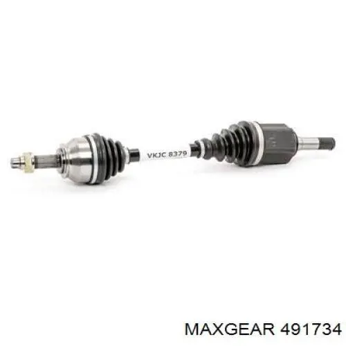 49-1734 Maxgear árbol de transmisión delantero izquierdo