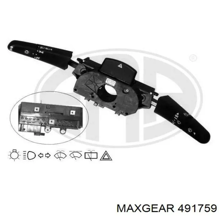 49-1759 Maxgear árbol de transmisión delantero derecho