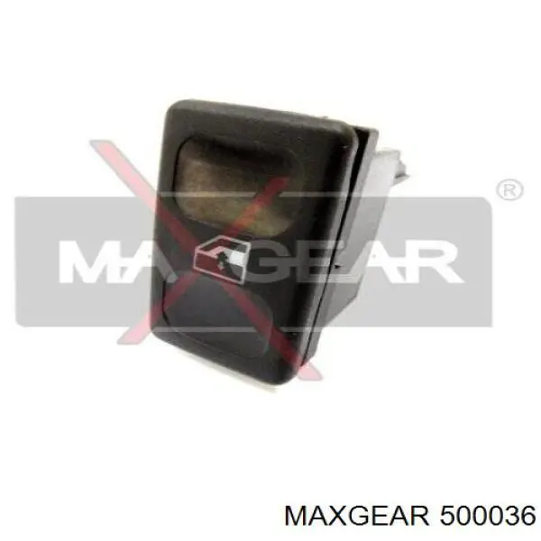 50-0036 Maxgear botón de encendido, motor eléctrico, elevalunas, consola central