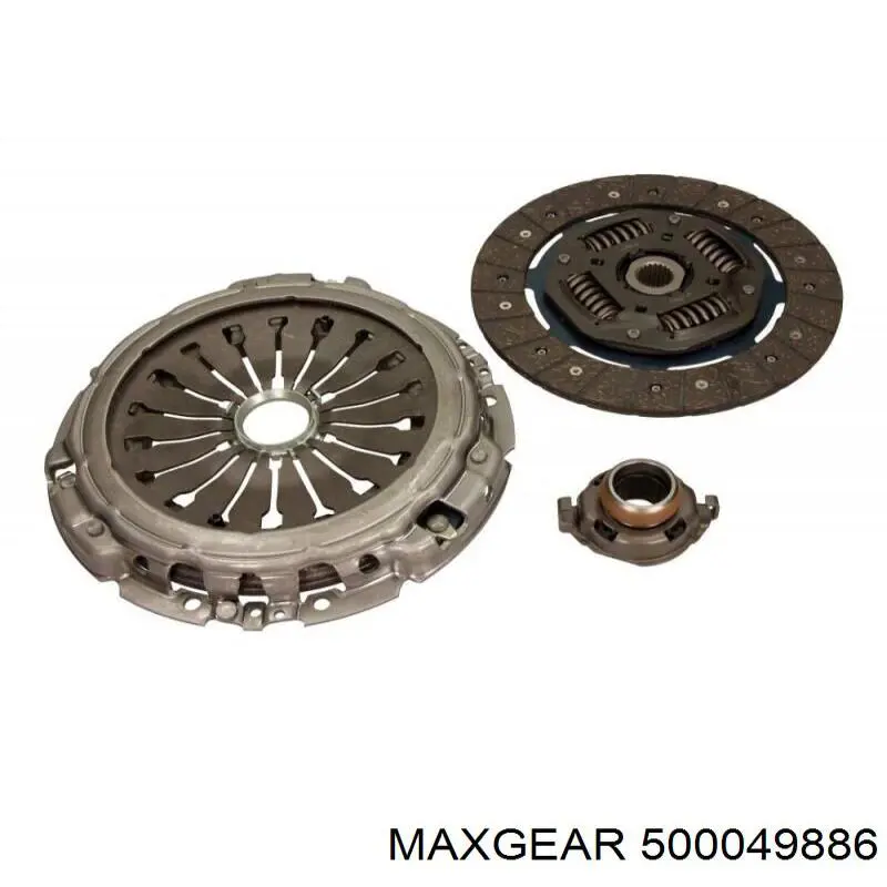 500049886 Maxgear almohadilla de tope, suspensión trasera