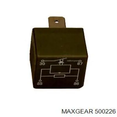 50-0226 Maxgear relé de bujía de precalentamiento