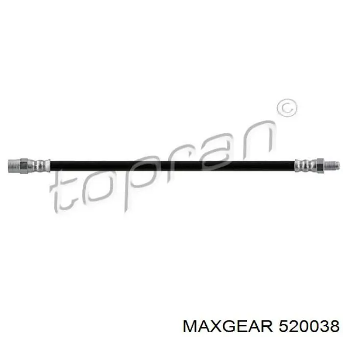 Comprar A126428033564 Mercedes Latiguillo de freno trasero