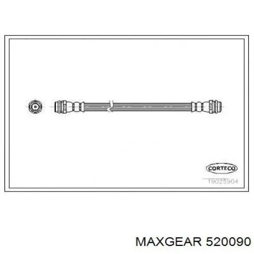 520090 Maxgear latiguillo de freno trasero