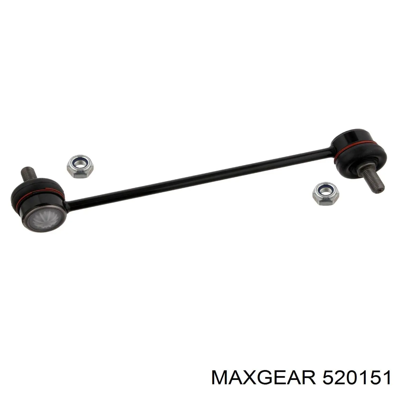 520151 Maxgear tubo flexible de frenos trasero