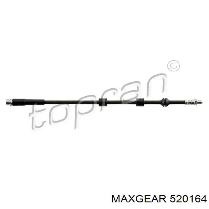 Tubo flexible de frenos delantero Ford 1444730