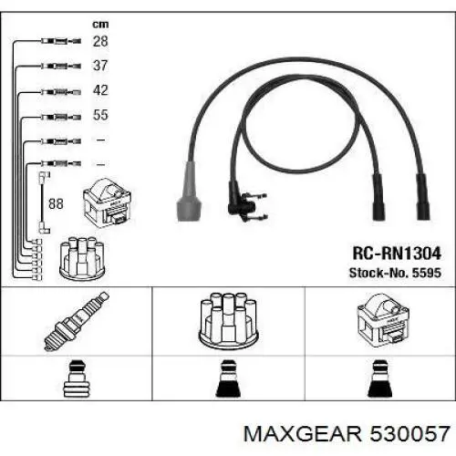 53-0057 Maxgear juego de cables de encendido