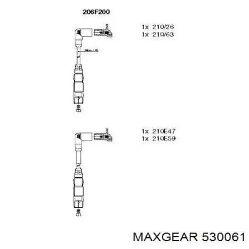 Juego de cables de encendido Audi A4 8E2