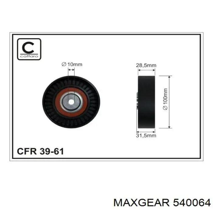 Polea inversión/guía, correa auxiliar servicios Fiat/Alfa/Lancia 60812349 precio, desde 30,24 EUR