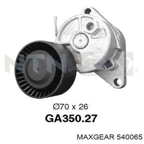 Comprar MPQ0606 Magneti Marelli Polea tensora, correa poli V