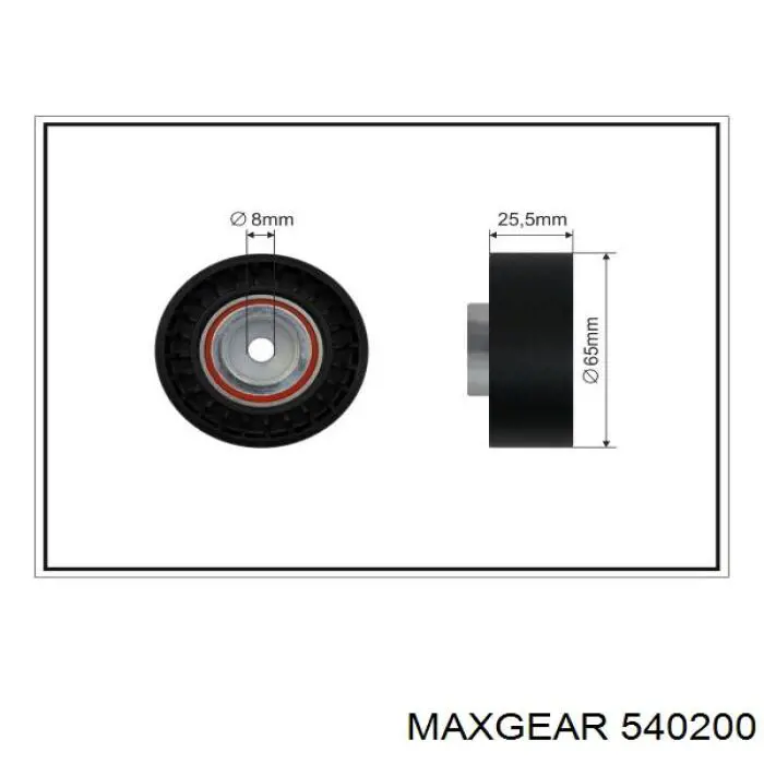 Comprar CX0506 CX/Complex Polea inversión/guía, correa poli V