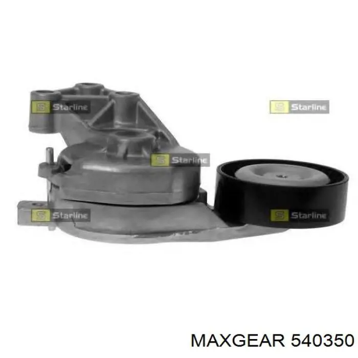 54-0350 Maxgear rodillo, correa trapecial poli v