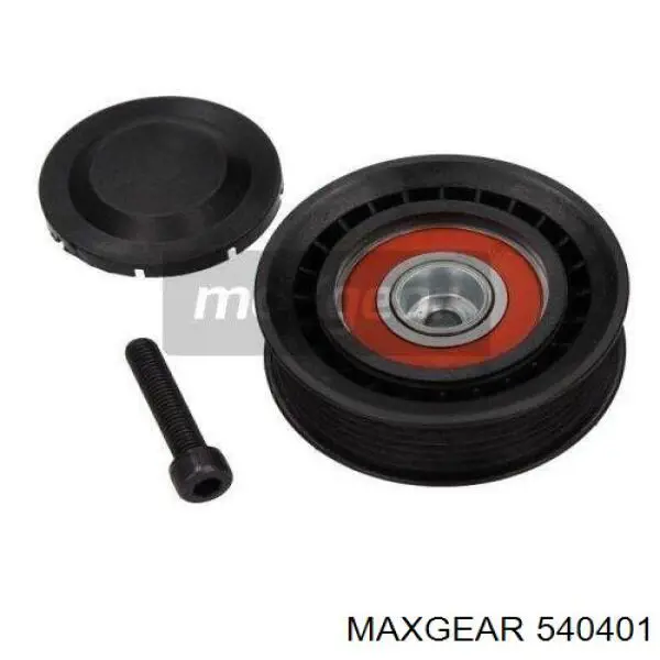 54-0401 Maxgear rodillo, correa trapecial poli v