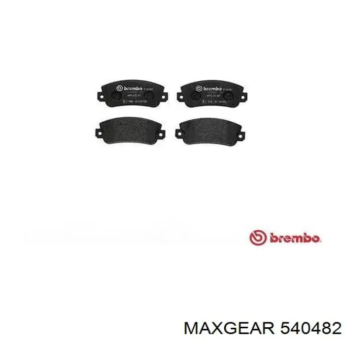 54-0482 Maxgear rodillo intermedio de correa dentada